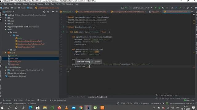 Reading Nested Json Data into Dataframe Part - 1 смотреть онлайн