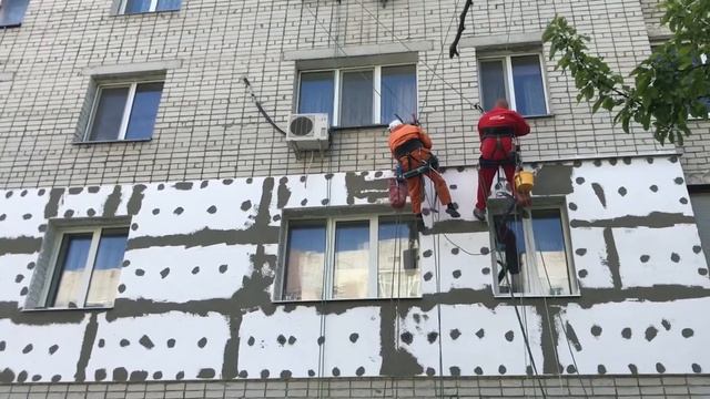 «Мокрый фасад». Пенопласт 50мм. Брянск. смотреть онлайн