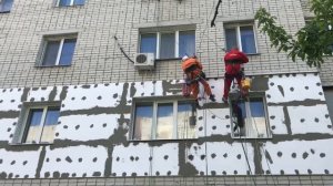 «Мокрый фасад». Пенопласт 50мм. Брянск.