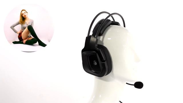 НИКС Компьютерный Супермаркет: видео про Игровые наушники с микрофоном (игровая гарнитура) A4Tech B смотреть онлайн