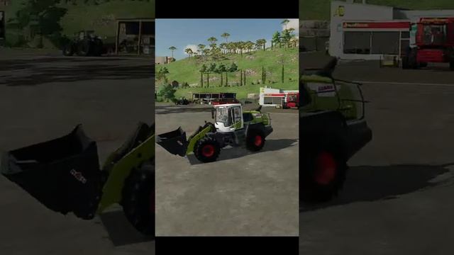 Колёсный погрузчик CLAAS TORION 1914.#FS22#Shorts смотреть онлайн