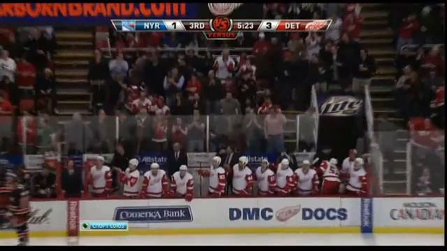 [HD] Goal Drew Miller (Rangers & Red Wings) NHL 02/7/11 смотреть онлайн