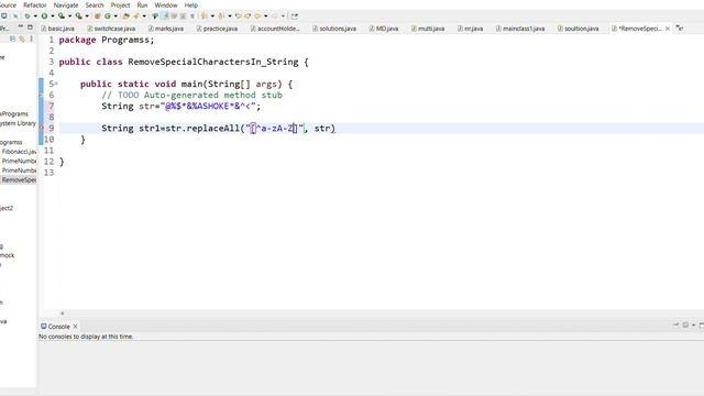 Remove Special Characters from String java смотреть онлайн
