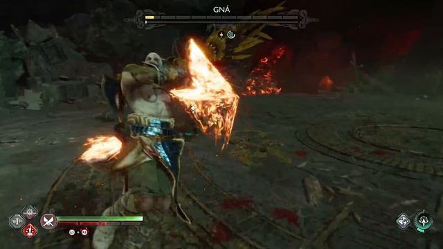 God Of War Ragnarok - MAX LEVEL Kratos Vs GNA The True Valkyrie Queen (NO DAMAGE / GMGOW) 4K PS5