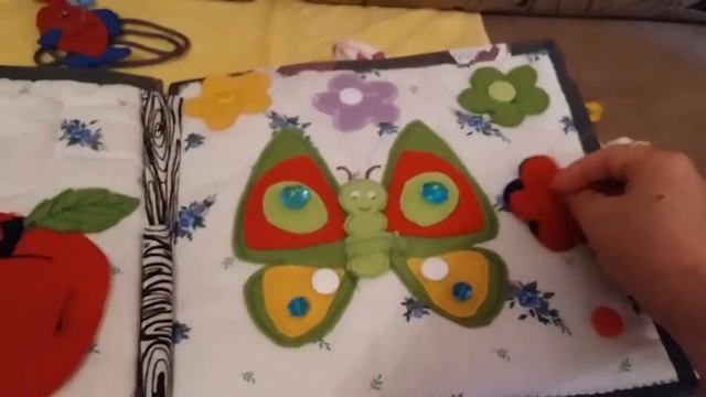 Мягкая книга. Развитие детей. Книга из ткани. Для детей. Делаем сами. Шитье. смотреть онлайн