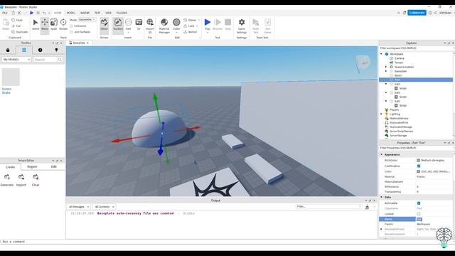 Roblox: Touched. Срабатывание при прикосновении. Изменяем цвет RGB при нажатии смотреть онлайн