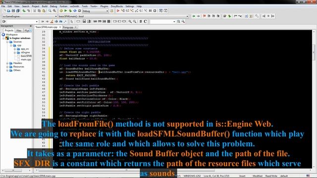 Tutorial : How to import SFML C++ Project in is::Engine смотреть онлайн