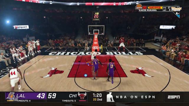 NBA 2K21 MyCareer Slam Dunk Mod - Part 18 - Rukawa vs LeBron James смотреть онлайн