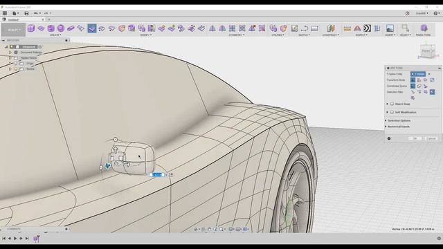 Car Design Speedrun 16 - Using Autodesk Fusion 360 - sports coupe смотреть онлайн