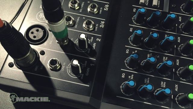 Mackie Mix8 - Basic setup смотреть онлайн