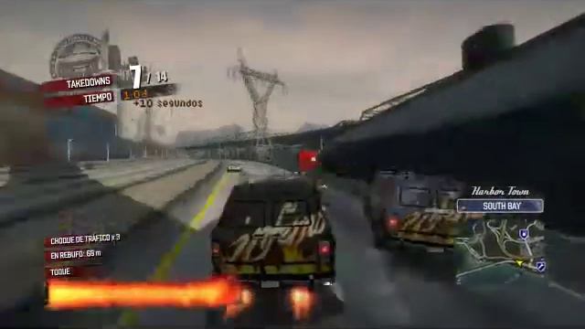 Burnout :Paradise - Game Play смотреть онлайн