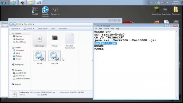 Hack/Mine Server Install Tutorial