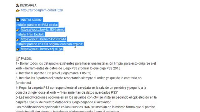 POTATO PATCH V7.2 | PES 2018 PS3 || MEJOR PARCHE ACTUALIZADO AL 2019 смотреть онлайн