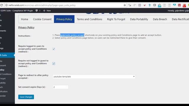 GDPR Compliance Wordpress Plugin - General Data Protection Regulation WP Plugin For 2018 смотреть онлайн