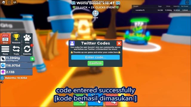 NEW UPDATE CODES *UPD 66* [FOOD WORLD] Clicker Simulator ROBLOX | ALL CODES | January 28, 2023