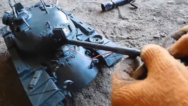 Огнеметный танк серии М67 жарим Waffenträger auf E 100 смотреть онлайн