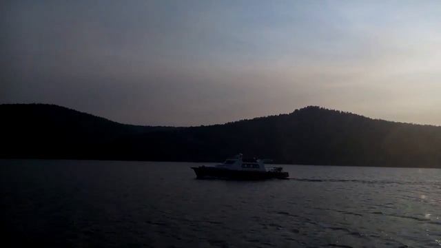 На СПК "Восход" по Ангаре (Angara river trip by ship with underwater wings) смотреть онлайн