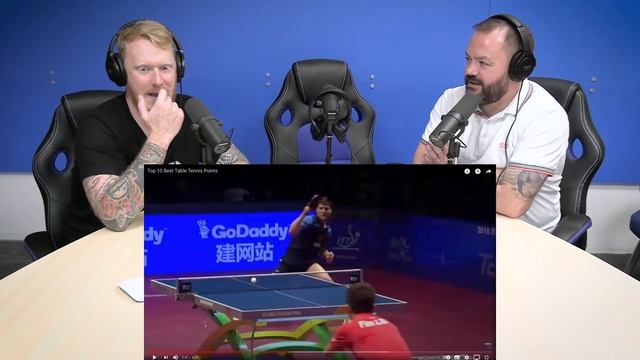 Top 10 Best Table Tennis Points REACTION!! | OFFICE BLOKES REACT!! смотреть онлайн
