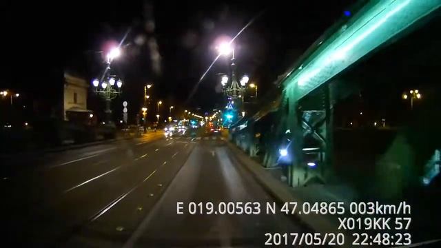 Вечерний Будапешт - мост Свободы ( Szabadsag hid) смотреть онлайн