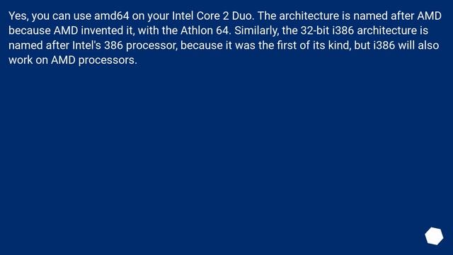 Ubuntu: AMD64 vs i386? смотреть онлайн