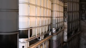 монтаж еврокубов с насосами и  автоматикой