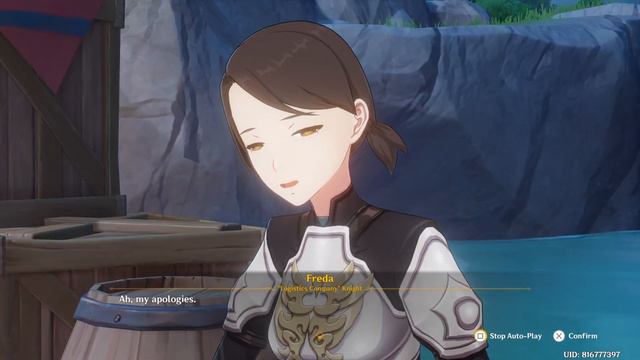 LISA POTION SHOP Genshin Impact CUTSCENE смотреть онлайн
