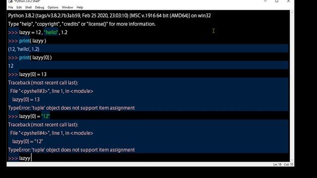 Python: What are Tuples? смотреть онлайн