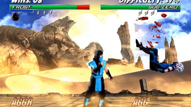 Mortal Kombat Project 4.1 Season 2.9 (MUGEN) Frost Ladder No Continues Run! смотреть онлайн
