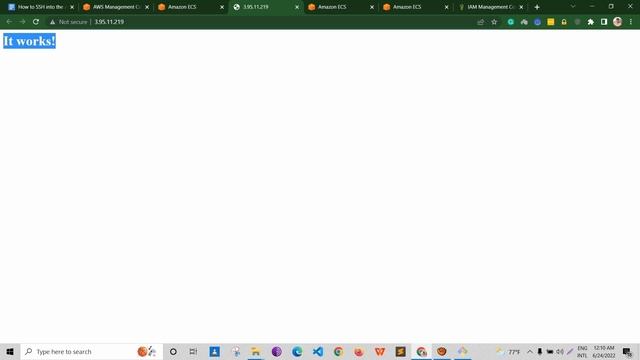 How to SSH into the AWS ECS Fargate containers | Login to Fargate containers | Full Demo смотреть онлайн