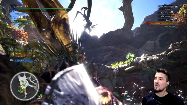 Damn Handler!!!! | Monster Hunter World #31 | [New Update and buffs] смотреть онлайн