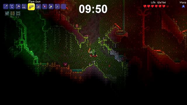 Terraria - Queen Bee & Eye of Cthulhu on the First Night [Speedrun Challenge] смотреть онлайн