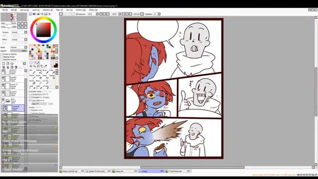 How to Draw a Funny DETERMINATIONTALE Mini Comic Page 2! смотреть онлайн