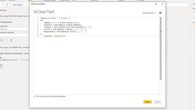 Creating A Custom Text Cleaning Function In Power Query смотреть онлайн