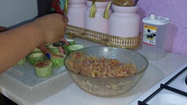 Фаршированные кабачки @Zhuldyz.Ermekkyzy смотреть онлайн