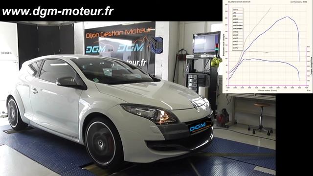 Reprogrammation DGM RENAULT Mégane 3 RS 2.0T 250ch 2011 - EVO1.5 смотреть онлайн