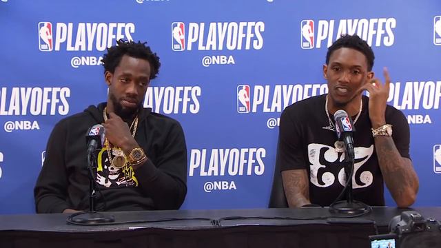 Patrick Beverley & Lou WIlliams Postgame Interview - Game 6 | Warriors vs Clippers | 2019 Playoffs смотреть онлайн