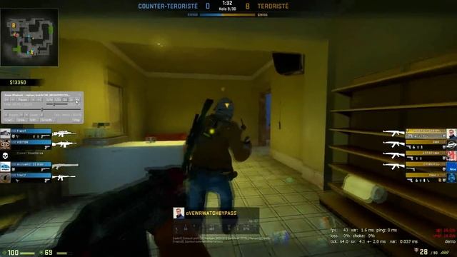 CS:GO vs cheateer смотреть онлайн