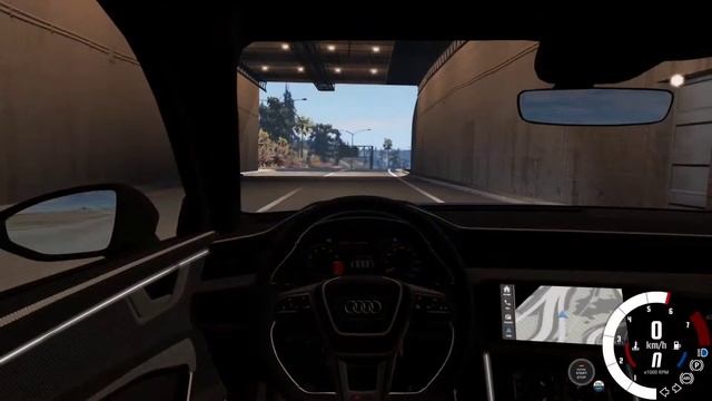 Audi RS6 c8 Mod in BEAMNG #016 смотреть онлайн