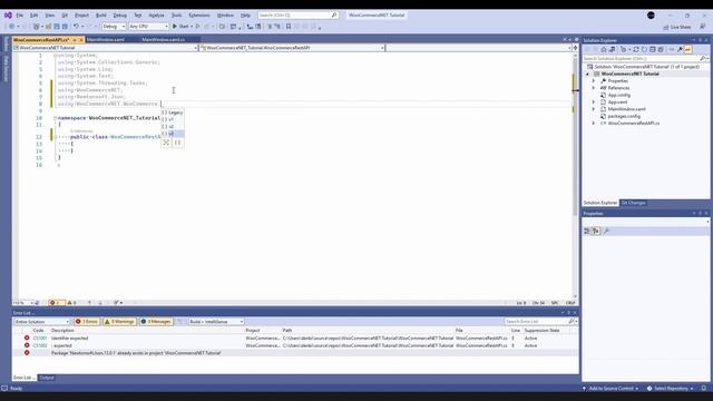 WooCommerce WPF C# Client Application Project - Part 1 смотреть онлайн