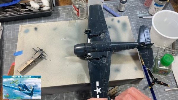 Building the Hobby Boss 1/48 F6F-5 Hellcat—Final Reveal