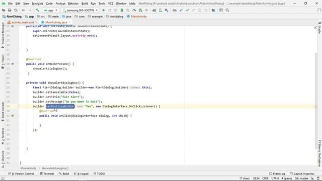 How to Create Alert Dialog box in Android Studio|Learning Bot| смотреть онлайн