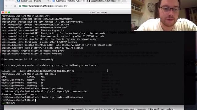 Demo of Kubernetes' new easy installation technique, kubeadm смотреть онлайн