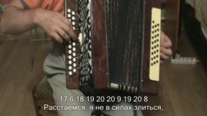 Утомленное солнце с нотами в цифрах