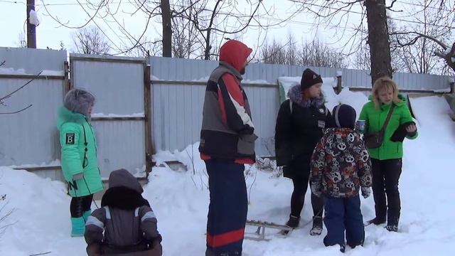 2019 01 10 Зима на даче, Настя Алиса и мы 01 смотреть онлайн