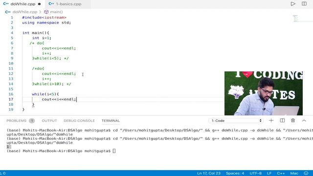 Lecture 4 - Do-While,Break,Continue || C++ DS Algo Placement Course смотреть онлайн
