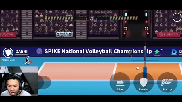 ONE POINT BLOCKER GAMEPLAY | USHIJIMA BIG MAN THE SPIKE смотреть онлайн