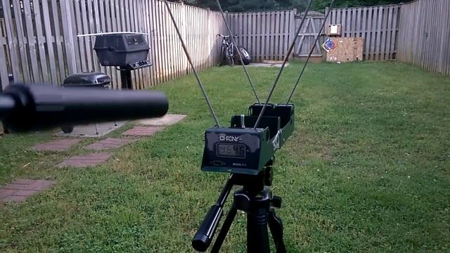 Black ops sniper air rifle CHRONY TEST!!! смотреть онлайн
