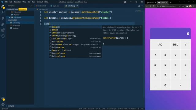 New to JavaScript? Start by building this project using HTML, CSS and JS смотреть онлайн