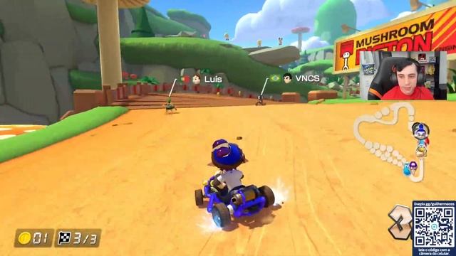 [LIVE] MARIO KART 8 DELUXE ONLINE [SWITCH] - GUILHERME OSS смотреть онлайн