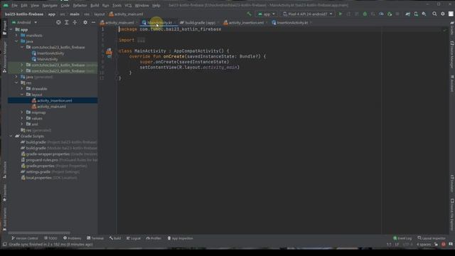 23.1 CRUD - Firebase Realtime Database with Kotlin смотреть онлайн